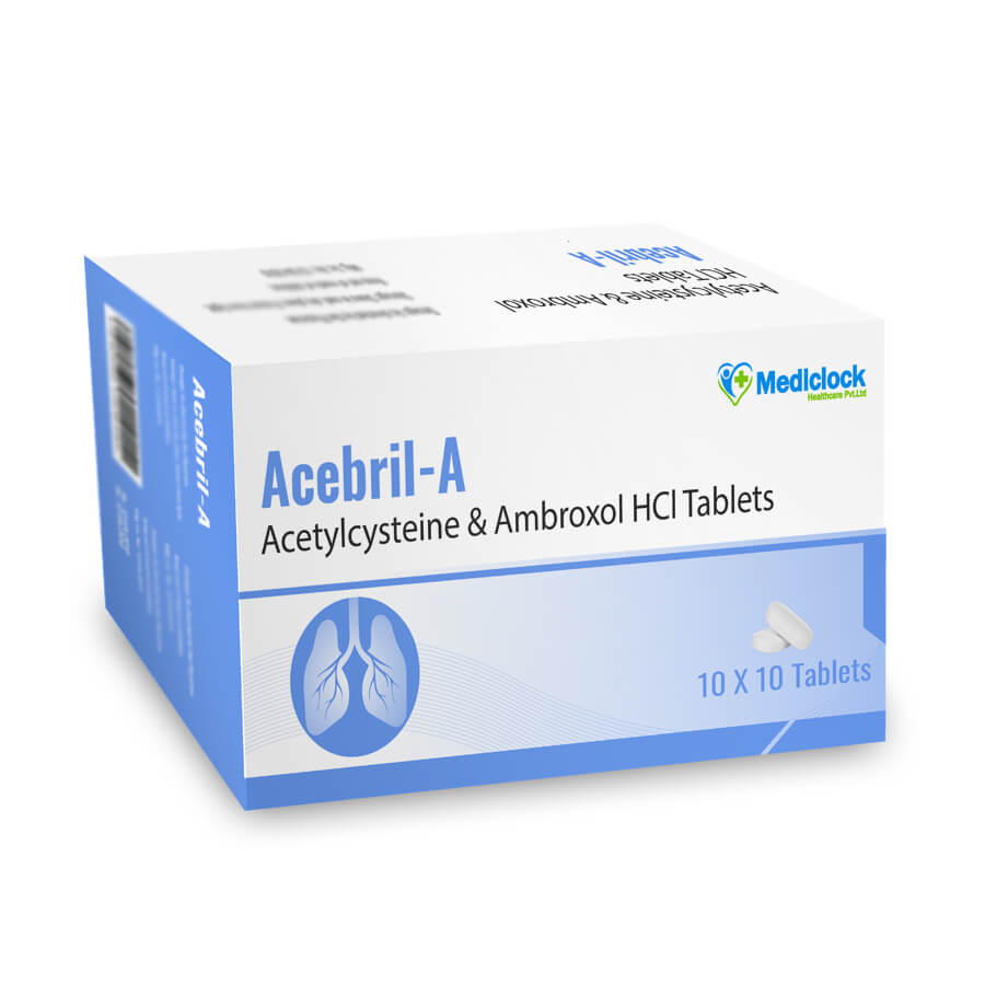 Acetylcysteine 300mg & Ambroxol HCL 30mg Tablets