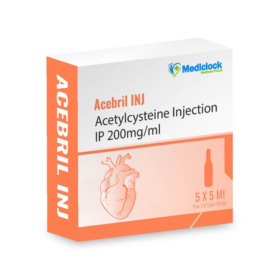 Acetylcysteine Injection IP 200mg/ml