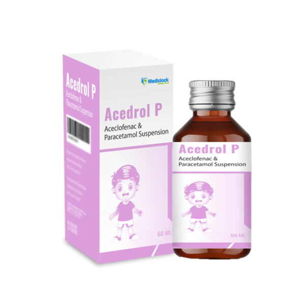Aceclofenac & Paracetamol Suspension