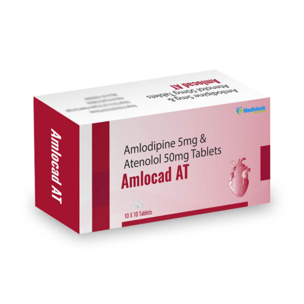 Amlodipine 5mg & Atenolol 50mg Tablets