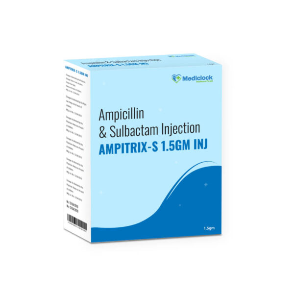Ampicillin 1000mg & Sulbactam 500mg Injection