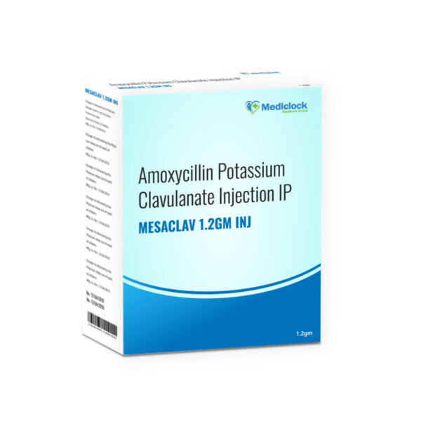 Amoxycillin 1000mg & Potassium Clavulanate 200mg Injection IP