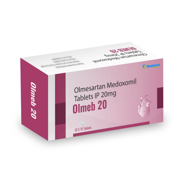 Olmesartan Medoxomil Tablets IP 20mg