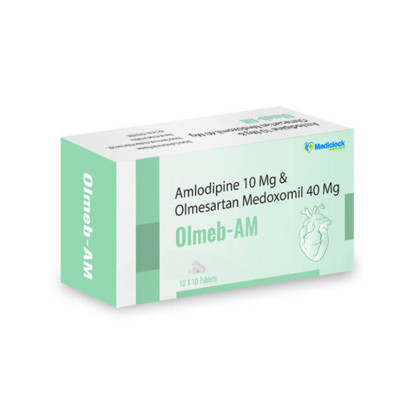 Amlodipine 10 Mg & Olmesartan Medoxomil 40 Mg